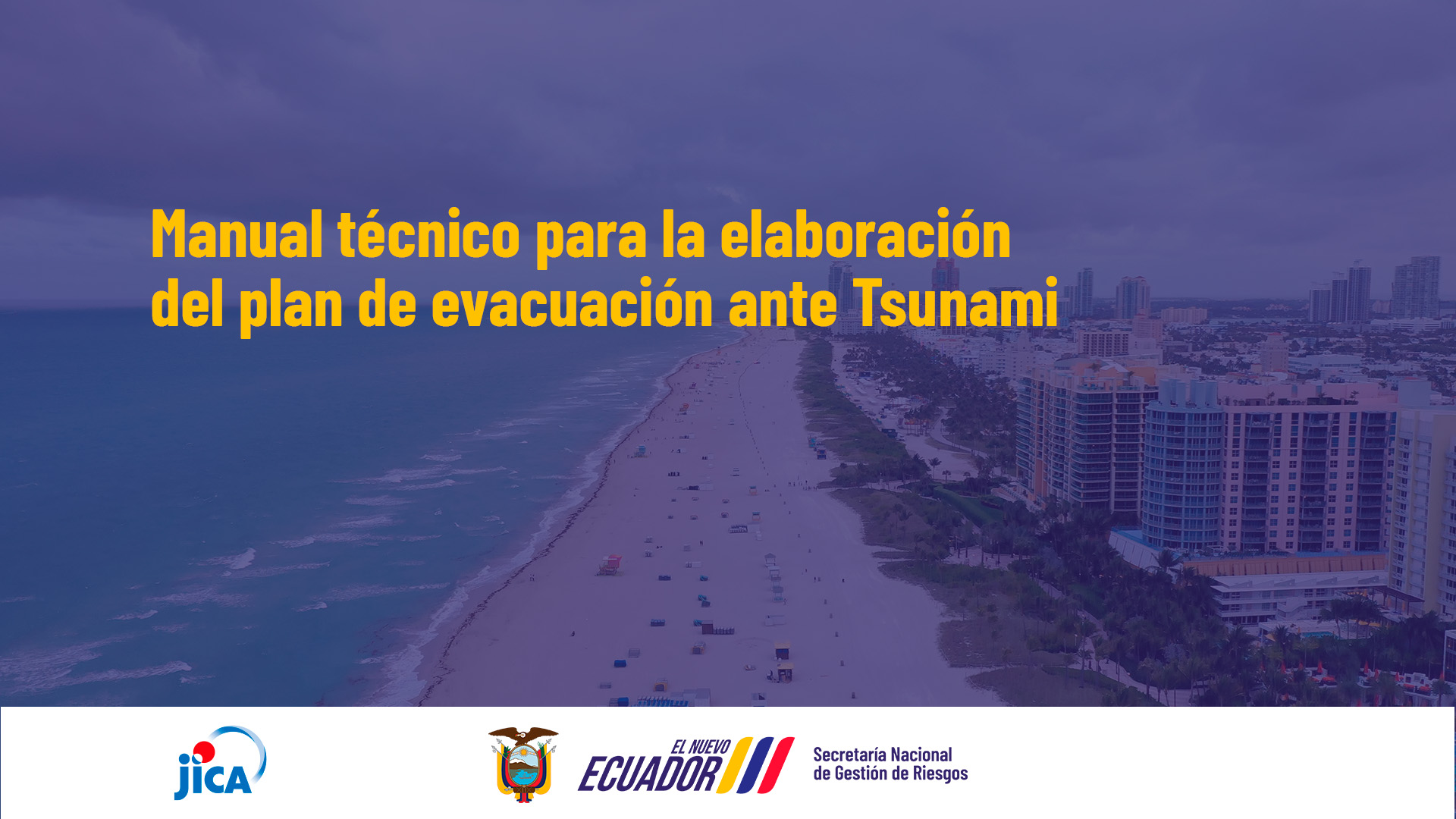 CURSO PARA LA ELABORACIÓN DEL PLAN DE EVACUACIÓN ANTE TSUNAMI CFA6